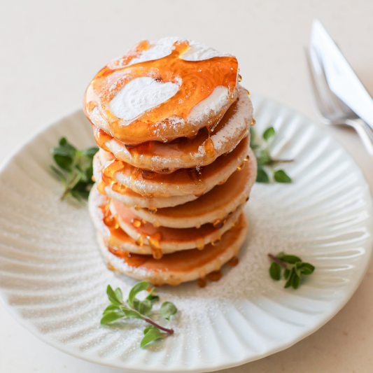 ふんわりもっちり！幸クルの米粉×はだか麦パンケーキMIX（3袋セット）